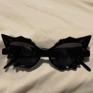 Black Cat Eye Sunglasses